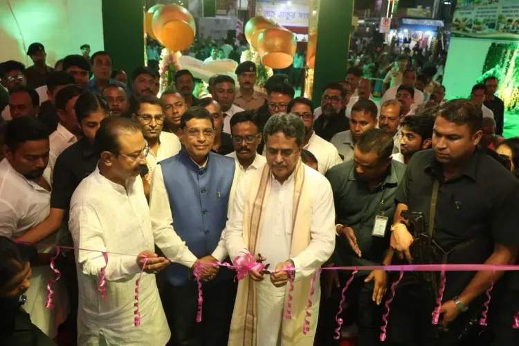 CM Manik Saha joins Panchami puja parikrama at Agartala's Ramthakur Sangha