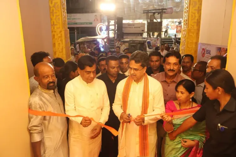 CM Manik Saha joins Panchami puja parikrama at Colonel Chowmuhani