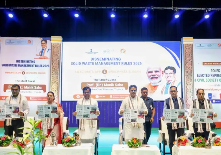 CM Manik Saha launches Swachhata App at Agartala waste workshop