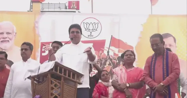 CM Manik Saha leads 'Save Democracy' padayatra in Tripura