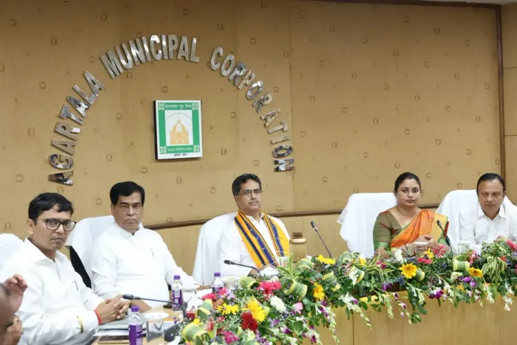 CM Manik Saha meets Agartala corporators, pledges cleaner city