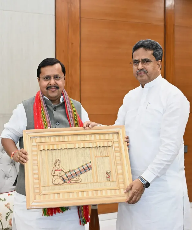 CM Manik Saha Meets BJP National President in New Delhi