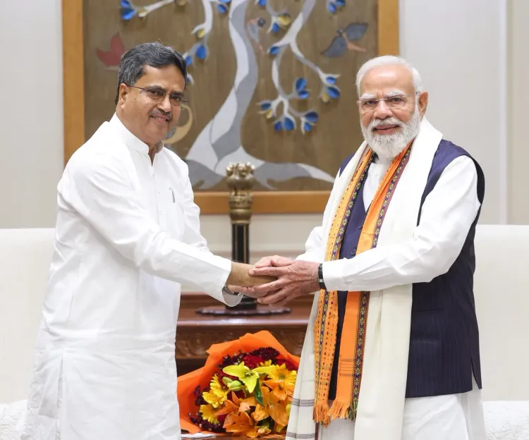 CM Manik Saha Meets PM Modi, Discusses Tripura Development