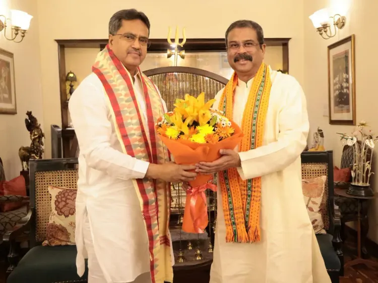 CM Manik Saha Meets Union Education Minister on Tripura Schools