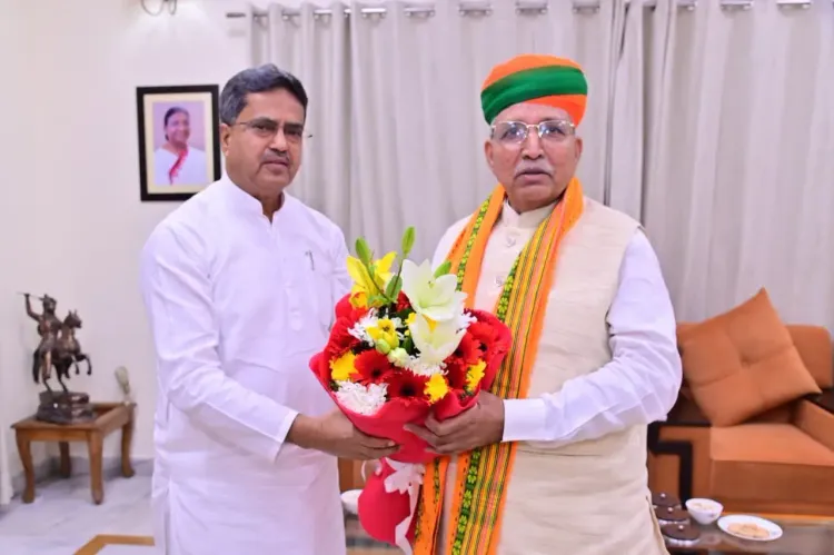 CM Manik Saha Meets Union Minister Arjun Ram Meghwal in New Delhi