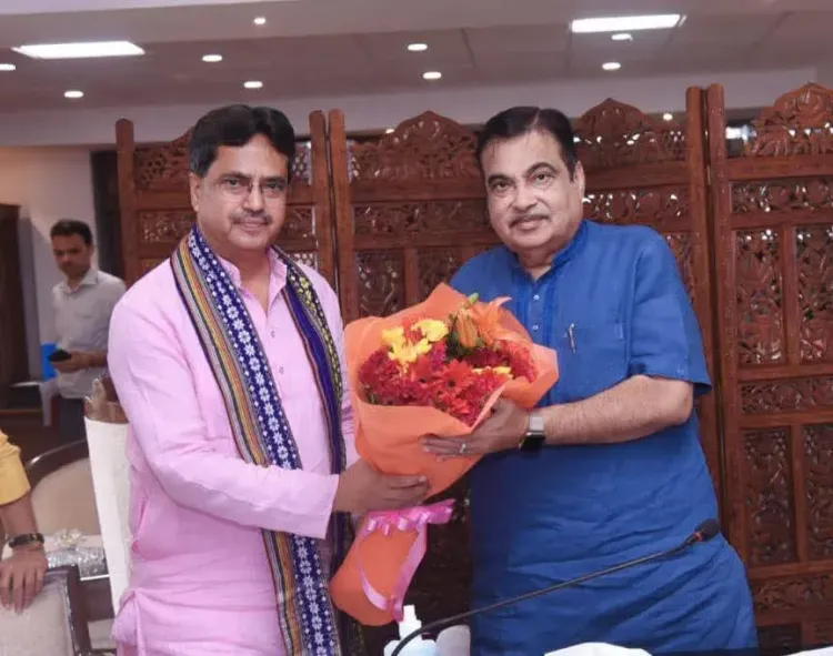 CM Manik Saha Wishes Nitin Gadkari on Birthday