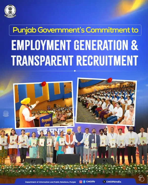CM Mann hands 523 Health Dept jobs, cites 67,563 hires in 4 yrs