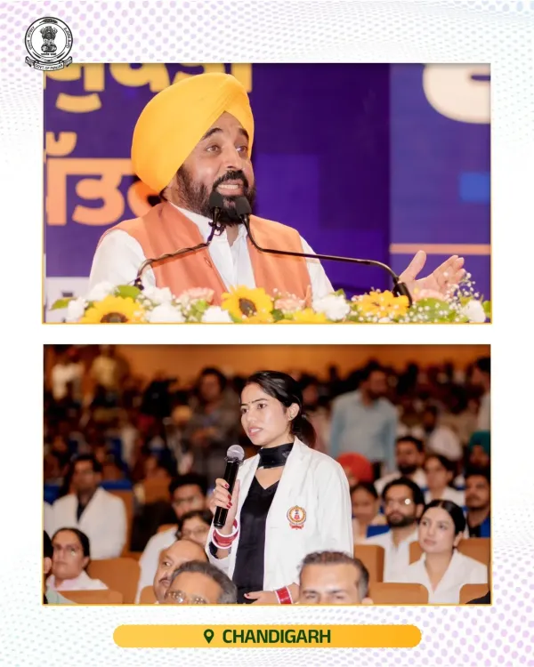 CM Mann Hands Appointment Letters to 523 Health Recruits in Mohali