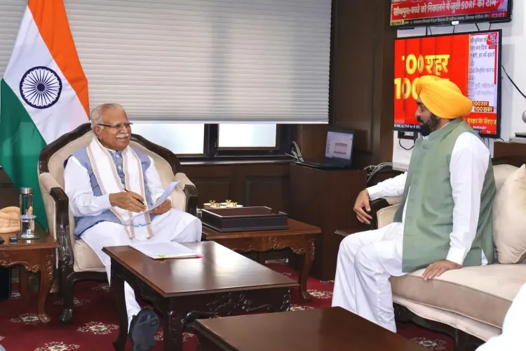 CM Mann Secures Power, Coal Assurance from Union Minister Khattar