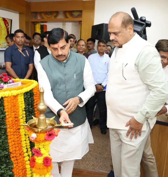 CM Mohan Yadav addresses CM Fellows training in Bhopal