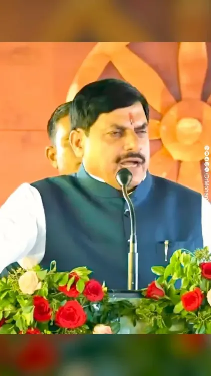 CM Mohan Yadav Addresses Farmers at Balram Krishi Mahotsav in Khandwa