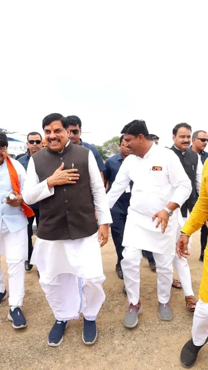 CM Mohan Yadav Breaks Ground on 48-km Indore-Ujjain Greenfield Corridor