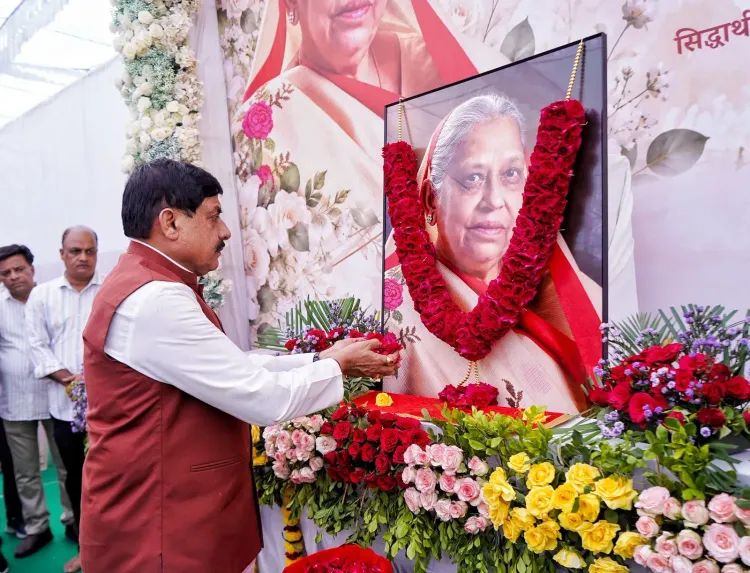 CM Mohan Yadav condoles Minister Kasyap's mother's passing