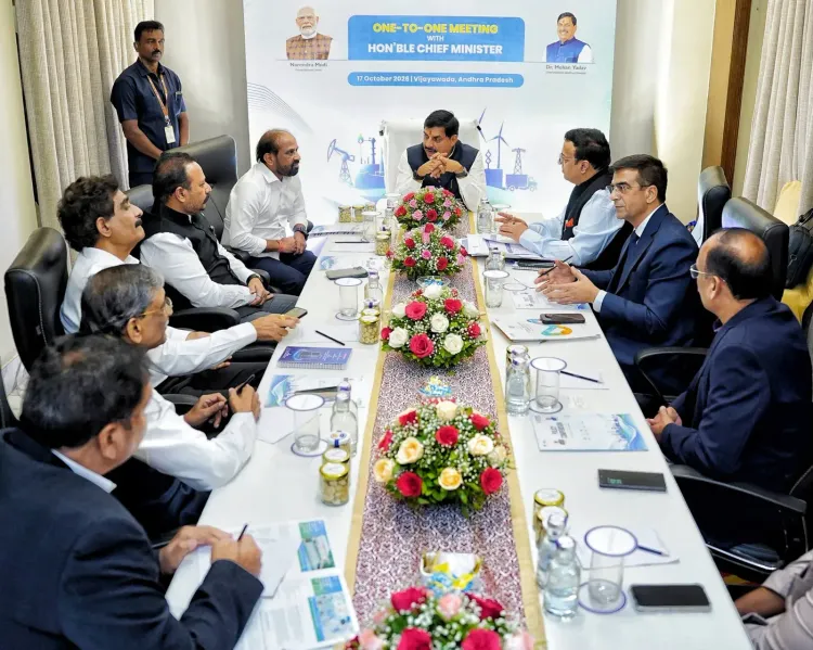 CM Mohan Yadav Courts Andhra Investors for MP, Eyes GIS 2027