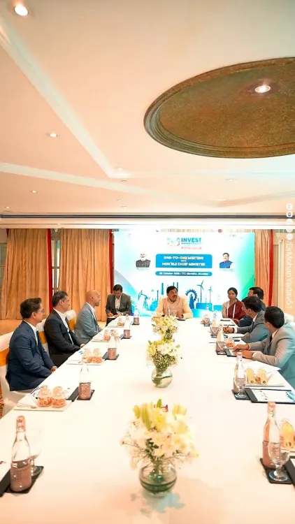 CM Mohan Yadav Courts Investors at India Chem 2026 in Mumbai