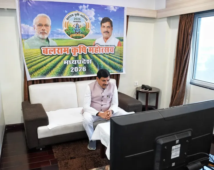 CM Mohan Yadav Engages Farmers at Balram Krishi Mahotsav