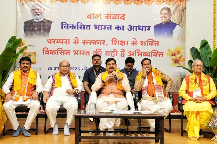 CM Mohan Yadav Engages Students on Viksit Bharat Vision in Barwani