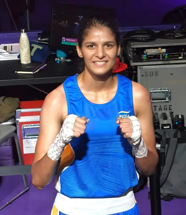 CM Mohan Yadav Hails Jaismine Lamboria's CWG 2026 Gold