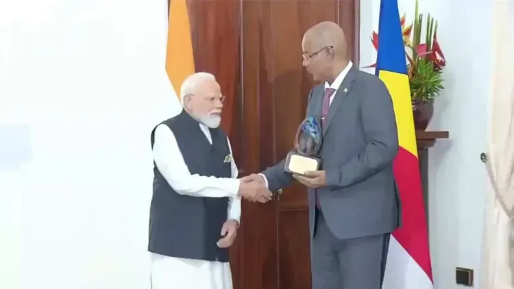 CM Mohan Yadav Hails PM Modi's 'Guardian of Blue Horizon' Honour