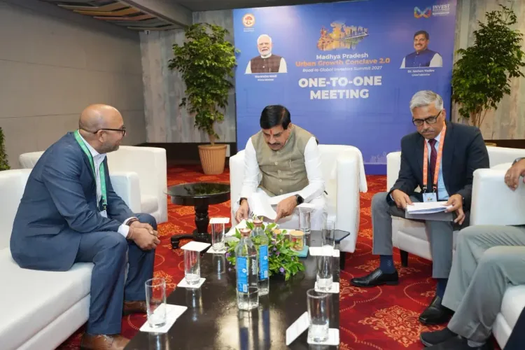 CM Mohan Yadav holds one-on-one with Quant Solar at Urban Conclave