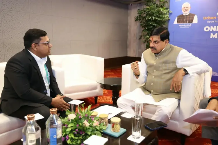 CM Mohan Yadav holds one-to-one with Adani Green at MP Urban Conclave