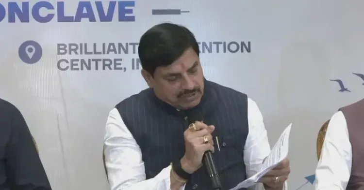 CM Mohan Yadav Holds Press Briefing in Indore