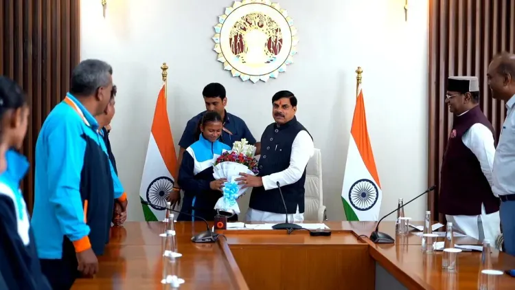 CM Mohan Yadav honours MP hockey stars, announces cash awards