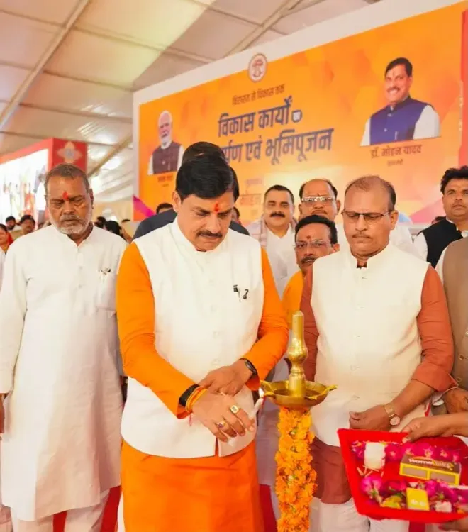 CM Mohan Yadav Inaugurates 44 Projects Worth Crores in Niwari