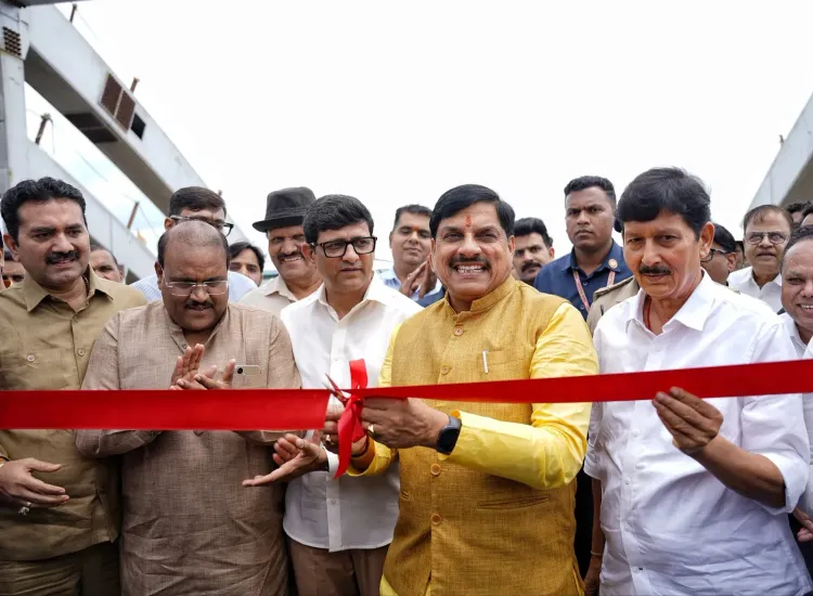 CM Mohan Yadav Inaugurates Lavkush Chowraha Flyover Lane in Indore