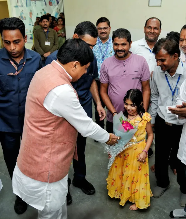 CM Mohan Yadav inspects Morena disability rehab centre, distributes tricycles