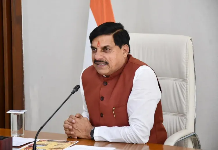 CM Mohan Yadav joins Bhagwat Katha closing ceremony in Ujjain via video