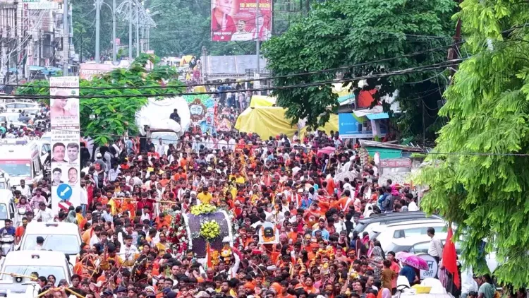 CM Mohan Yadav joins Kanwar Yatra in Jabalpur on second Shravan Monday