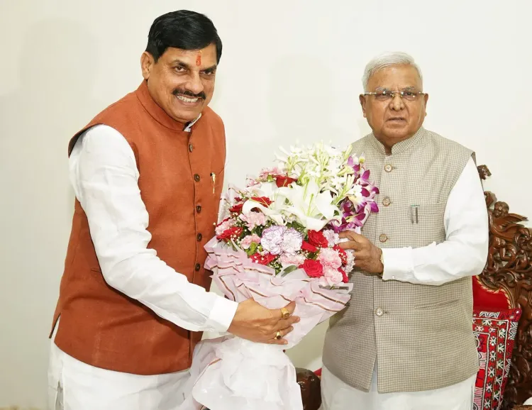 मुख्यमंत्री मोहन यादव ने राज्यपाल मंगुभाई पटेल से की भेंट, UCC और हर घर तिरंगा अभियान पर दी जानकारी