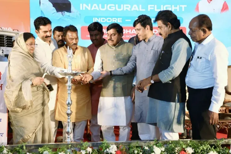 CM Mohan Yadav launches Indore–Abu Dhabi direct flight