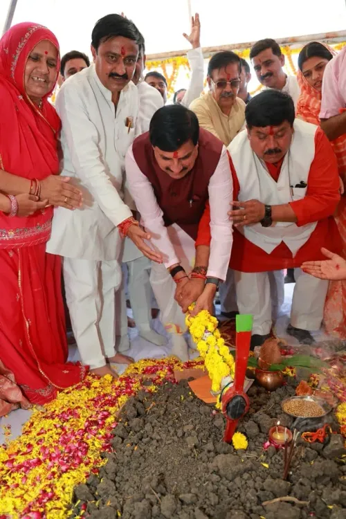 CM Mohan Yadav Launches Potato Plants, Food Park & Schools in Badnagar