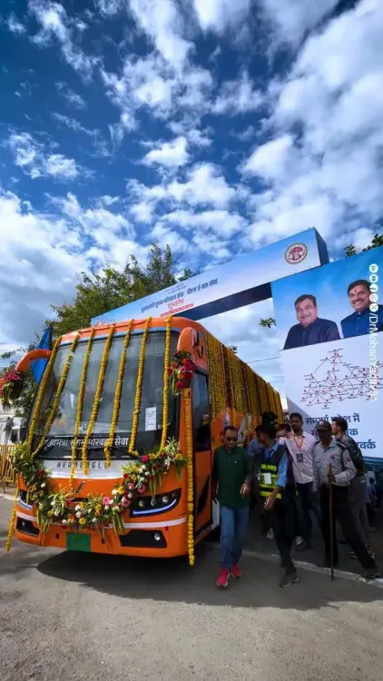 CM Mohan Yadav Launches Sugam Parivahan Bus Service from Bhopal