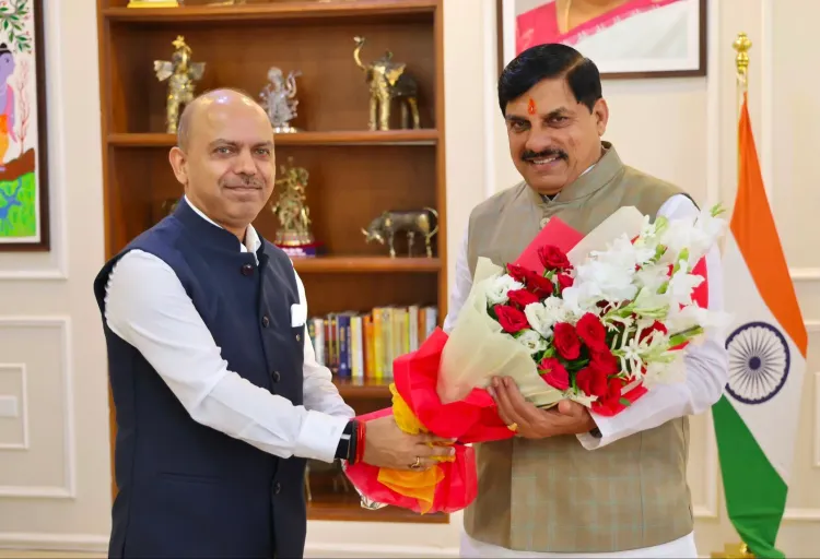 CM Mohan Yadav meets NDDB chief and Cooperation Secretary