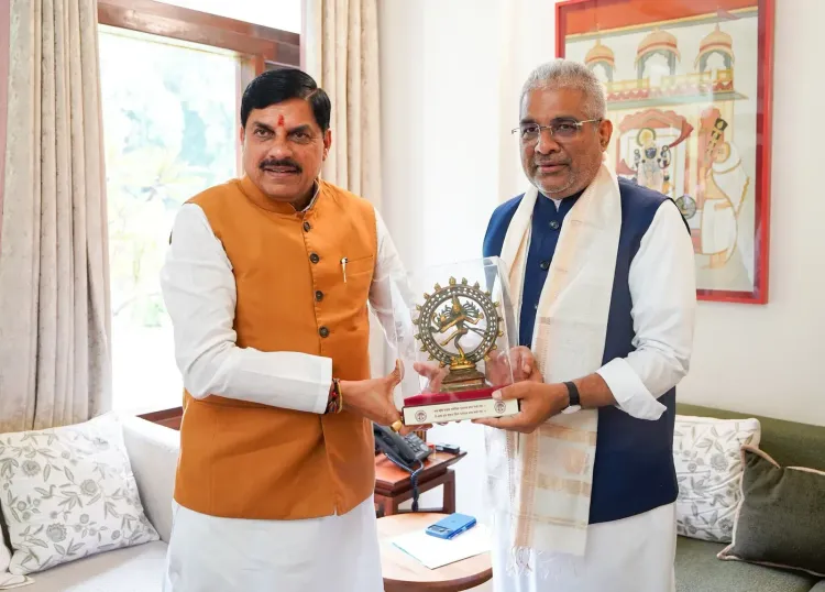 CM Mohan Yadav meets Union Environment Minister in New Delhi