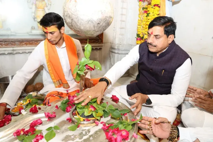 CM Mohan Yadav Offers Prayers at Nagda's Mukteshwar Temple