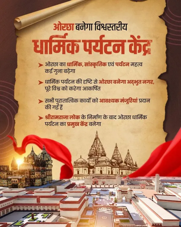 CM Mohan Yadav Pushes Orchha as World-Class Religious Tourism Hub