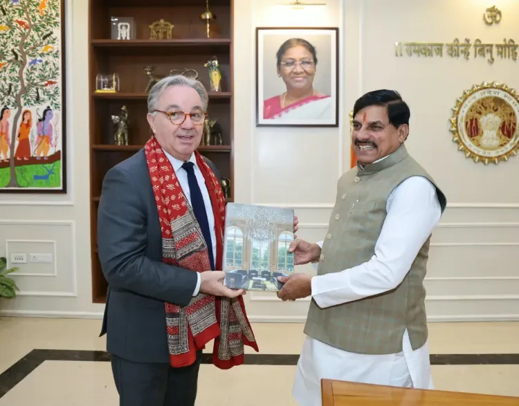 CM Mohan Yadav Receives French Consul General at Bhopal