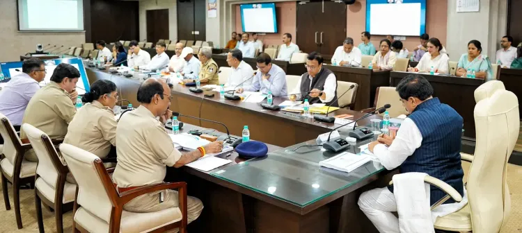 CM Mohan Yadav Reviews MP Police on Cyber Crime, Naxal Ops