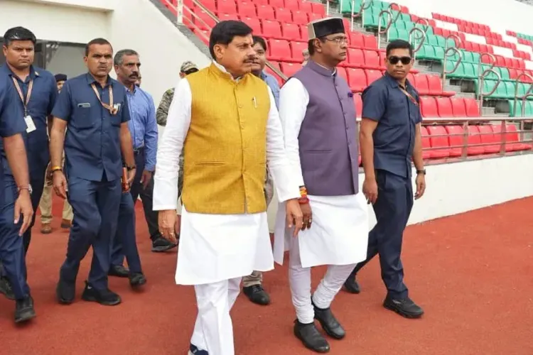 CM Mohan Yadav Reviews Sports Complex in Bhopal