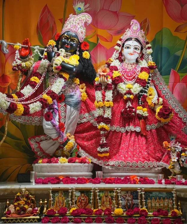CM Mohan Yadav Seeks Krishna's Blessings at Bhopal ISKCON Temple