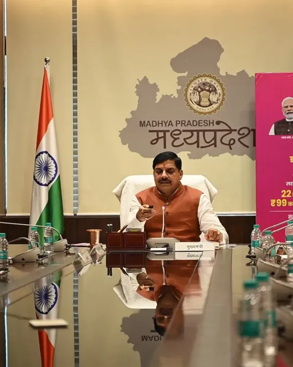 CM Mohan Yadav transfers ₹310 cr to 57 lakh MP beneficiaries