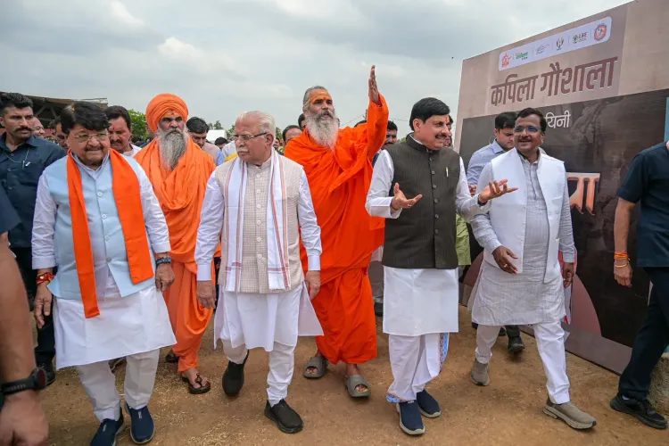 CM Mohan Yadav, Union Min Khattar Inspect Ujjain Goshala