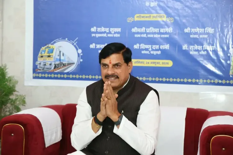 CM Mohan Yadav, Vaishnaw Launch Rail Sections in Vindhya