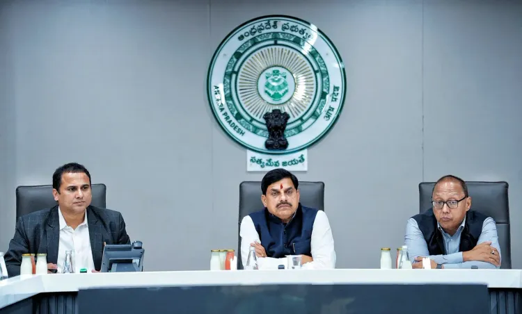 CM Mohan Yadav visits Amaravati, studies AP's smart capital blueprint