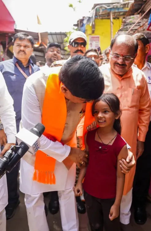 CM Mohan Yadav Visits Bhopal Slum, Marks 12 Years of Modi Govt