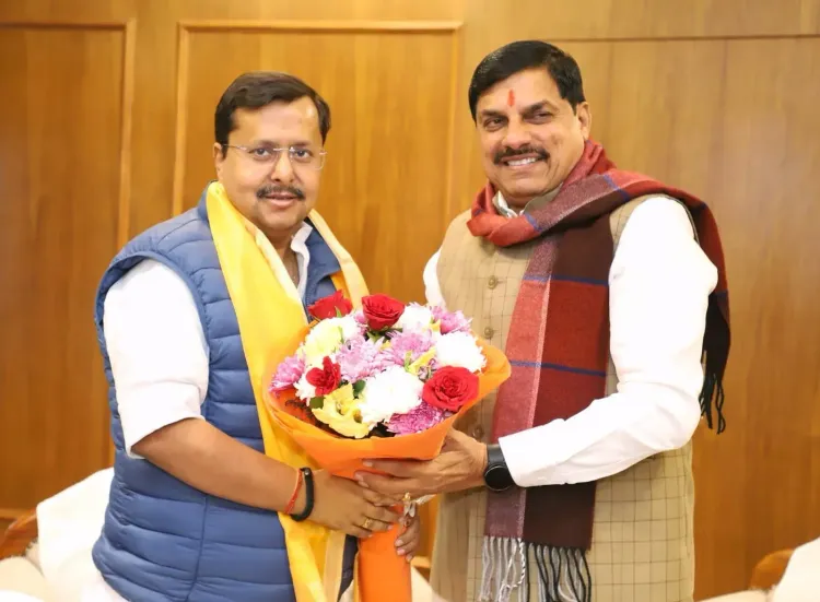 CM Mohan Yadav Wishes BJP National Chief Nitin Nabin on Birthday